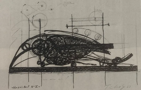 Jean Tinguely — Hannibal No. IIa, 1967