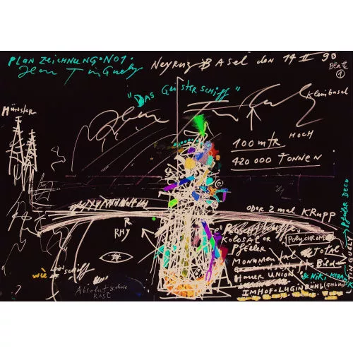 Jean Tinguely — "Das Geisterschiff...".