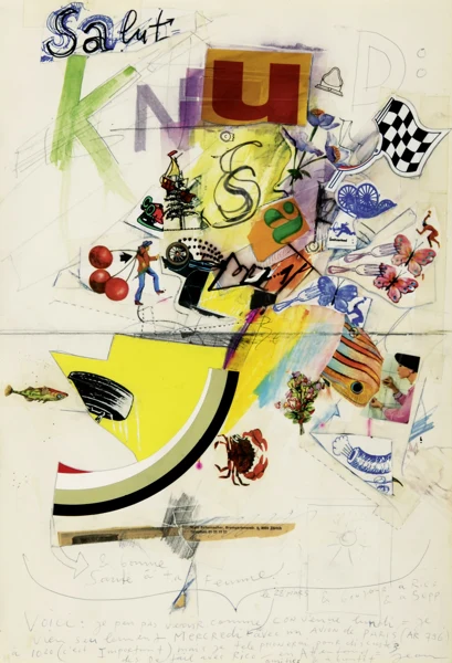 Jean Tinguely — Salut Knud, 1974