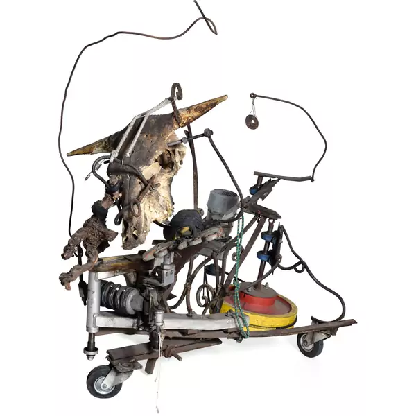 Jean Tinguely — La Vache enragée — Galerie Kornfeld