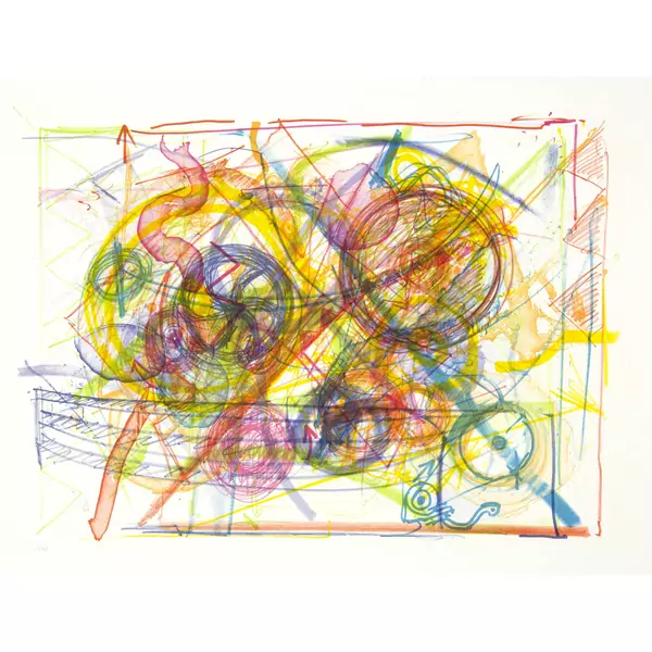 Jean Tinguely — Klamauk. - Chaos Nr. 1. - Sans titre (Metaharmonie) — Galerie Kornfeld