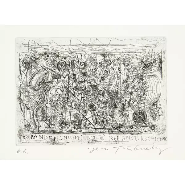 Jean Tinguely — Pandemonium No 2 — Galerie Kornfeld