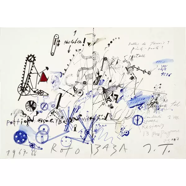 Jean Tinguely — Roto-Zaza — Galerie Kornfeld