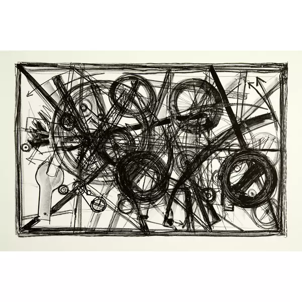 Jean Tinguely — Requiem pour une feuille morte — Galerie Kornfeld