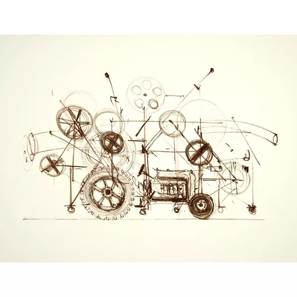 Jean Tinguely — Klamauk — Galerie Kornfeld