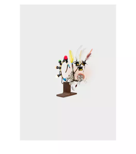 Jean Tinguely — Ohne Titel Tischlampe — Galerie Kornfeld