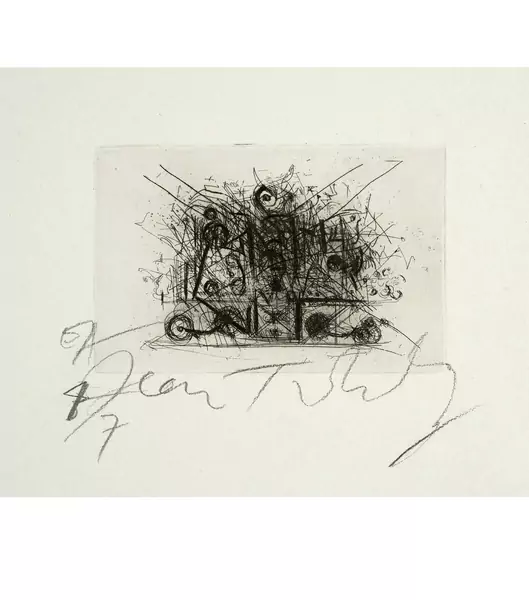 Jean Tinguely — Ohne Titel. - Ohne Titel — Galerie Kornfeld