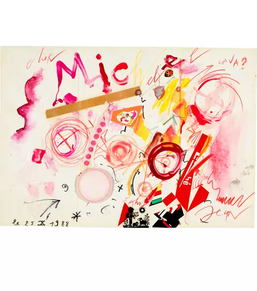 Jean Tinguely — Cher Michel — Galerie Kornfeld