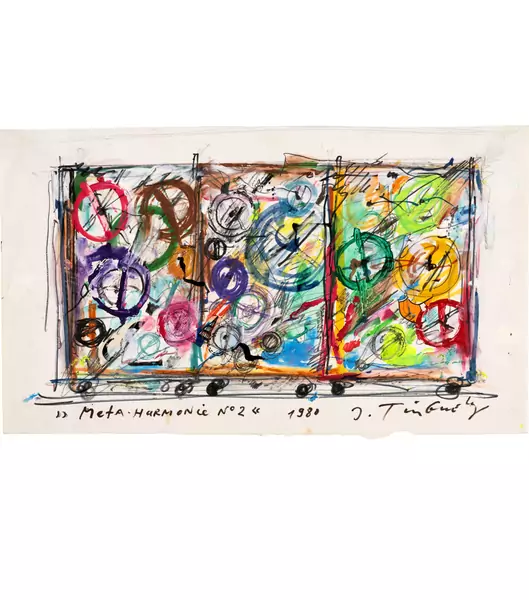 Jean Tinguely — Meta-Harmonie Nr. 2 — Galerie Kornfeld