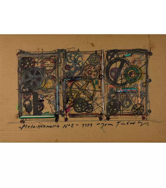 Jean Tinguely — Meta-Harmonie Nr. 2 — Galerie Kornfeld