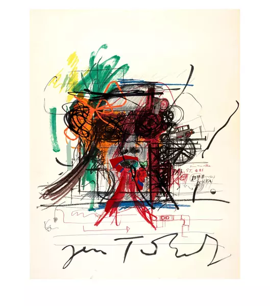 Jean Tinguely — Monstre dans la forêt, Grafik 4 — Galerie Kornfeld