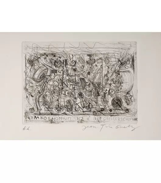 Jean Tinguely — Pandemonium No. 2 — Galerie Kornfeld