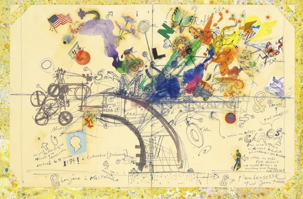 Jean Tinguely — Chaos No. 1, 1974
