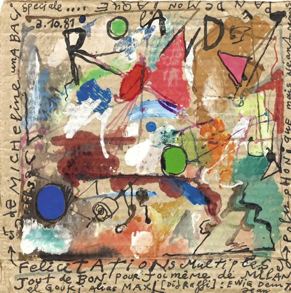 Jean Tinguely — Félicitations multiples et Polyphonique, 1981
