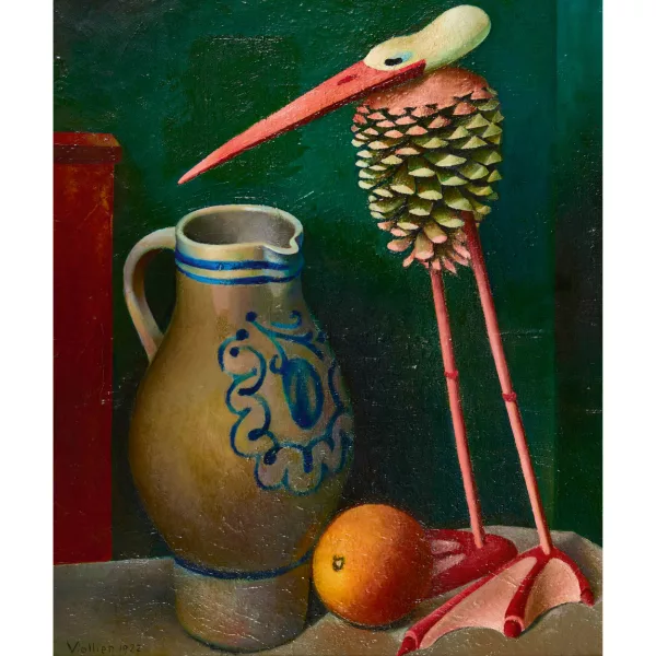 Jean Viollier — "La cigogne".