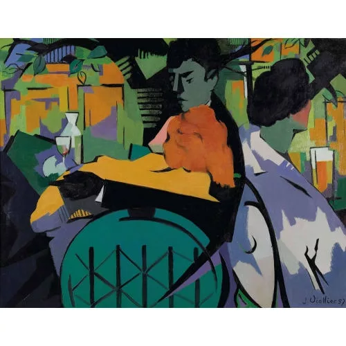 Jean Viollier — "Sur la terrasse de Robinson III".