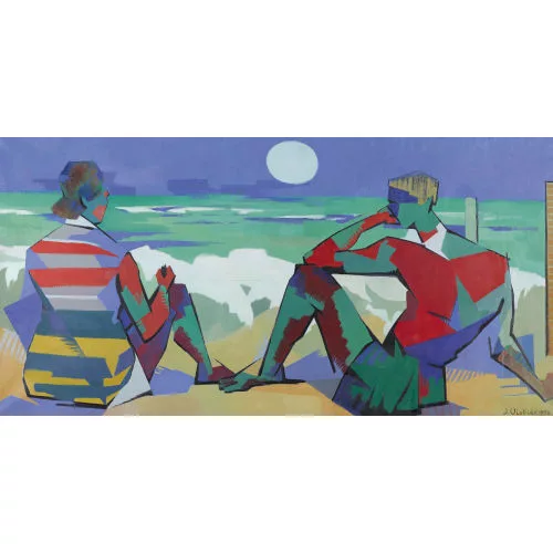 Jean Viollier — "Dialogue sur la plage" ("Evocation magique de la mer").