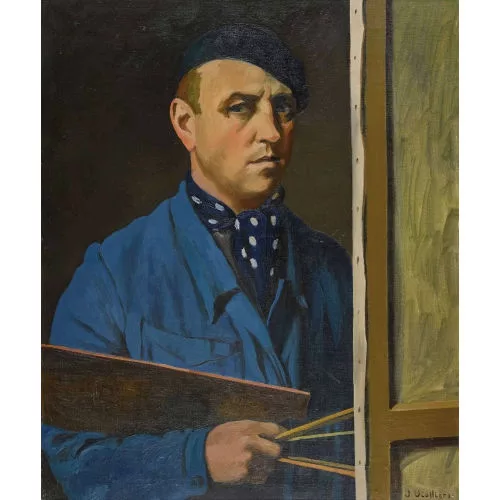 Jean Viollier — "Autoportrait".