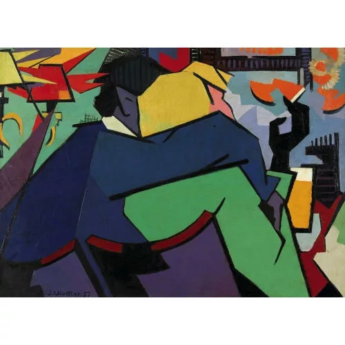 Jean Viollier — "Les amants II".