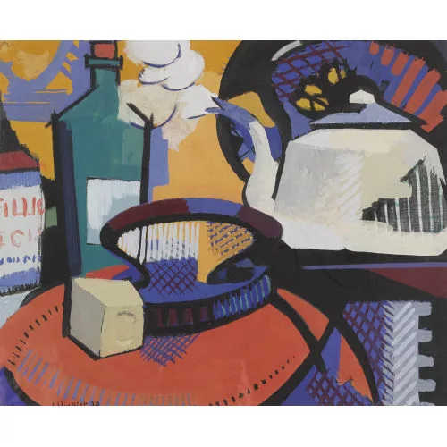 Jean Viollier — "Nature morte à la bouilloire".