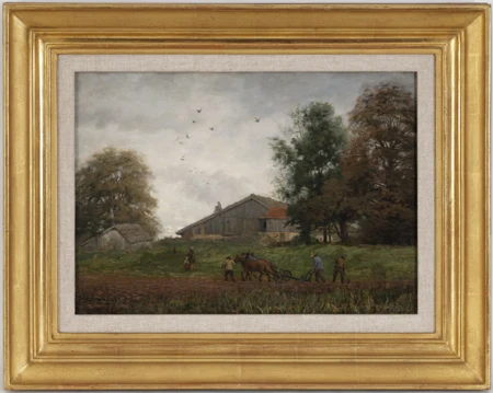 Labourage d'automne