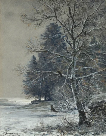 Paysage hivernal