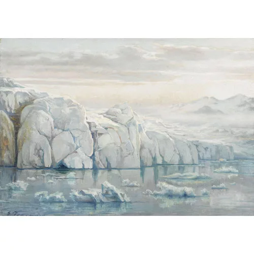 Jeanmaire Edouard — Gletscher auf Spitzbergen.