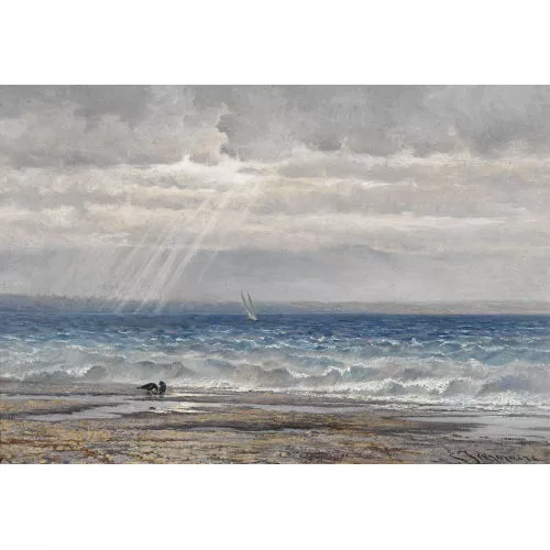 Jeanmaire Edouard — "La bise noir à Hermance".