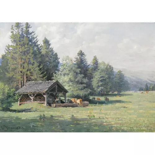 "Pâturage de la Dame sur Chaumont"
