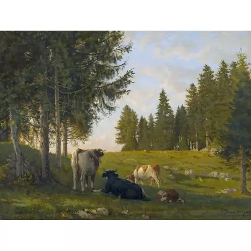 Vaches à La Joux-Perret