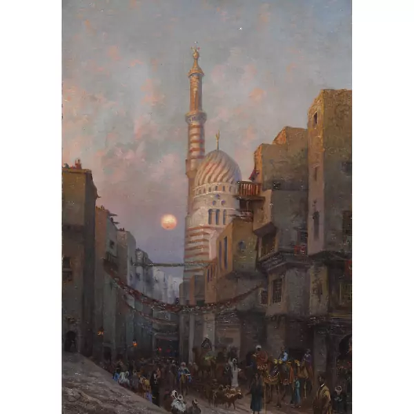Abendstimmung in Kairo