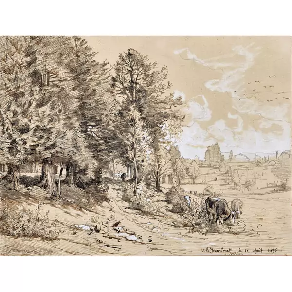 Paysage près de La Chaux-de-Fonds