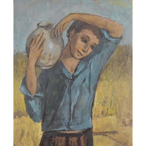 Jeanne BARRAUD-PELLET — Junge mit Krug.