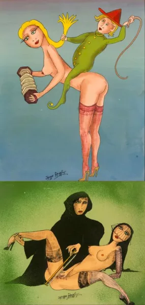 Jérôme Bromfay — '2 Femmes et archet