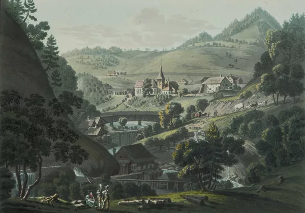 Johann Baptist Isenring — Lütisburg