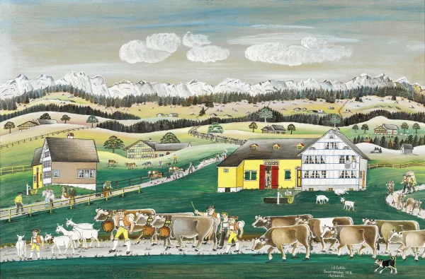 Johann Baptist Zeller — Appenzeller Alpaufzug.