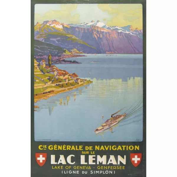 Johann Emil Müller — "Lac Leman".