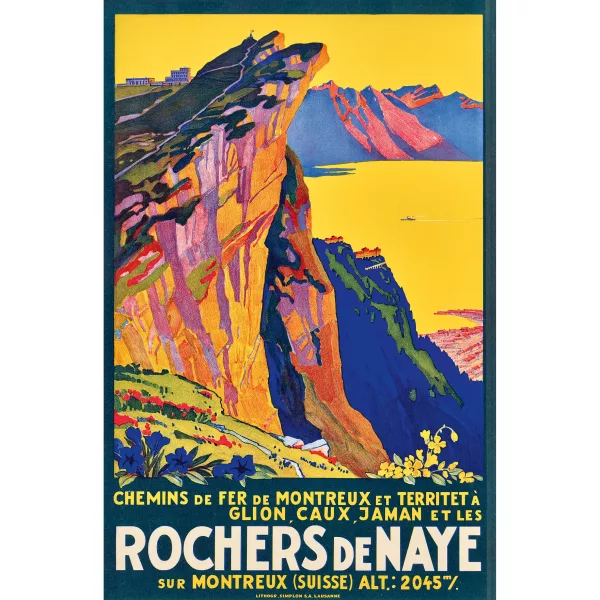 Johann Emil Müller — "Rochers de Naye".