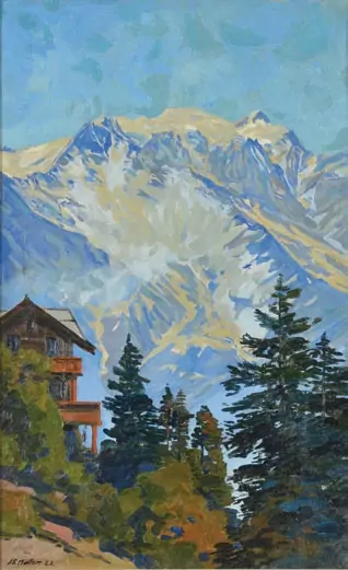 Massif enneigé