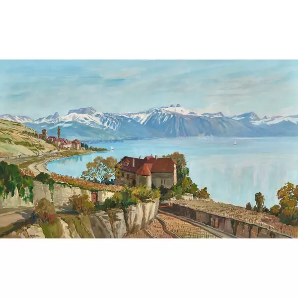 Château de Glérolles et Saint-Saphorin
