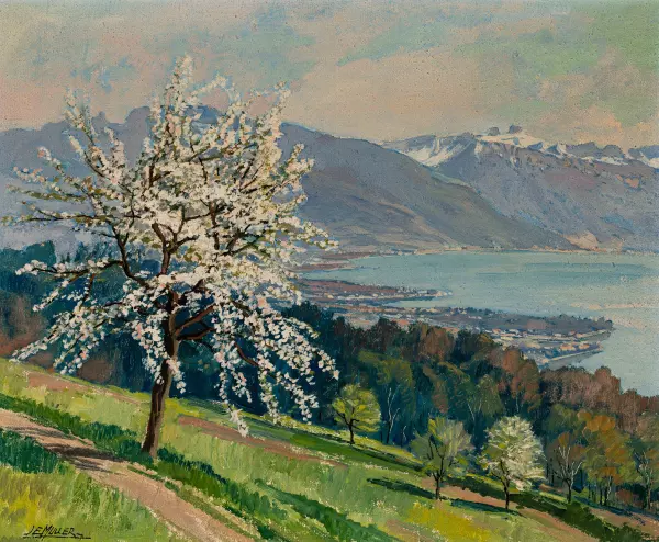 Frühling am Genfersee