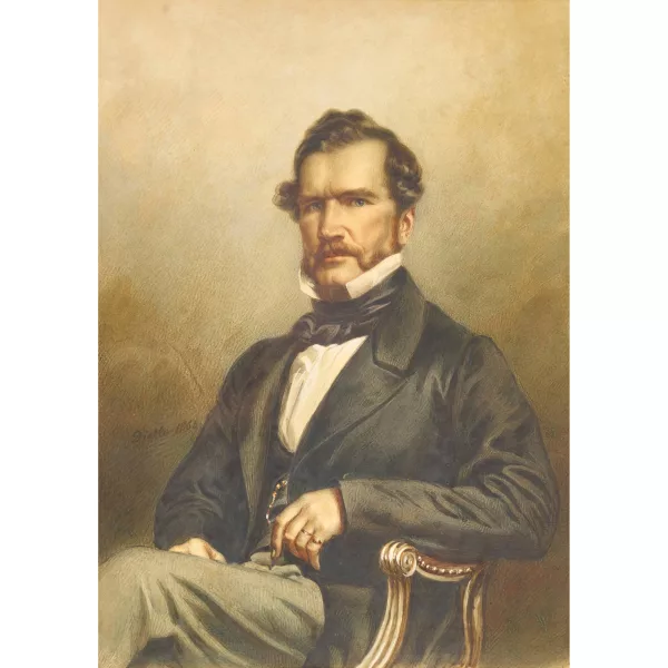 Johann Friedrich Dietler — Herrenporträt.