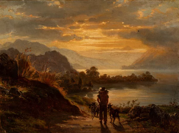 Johann Friedrich Dietler — Ziegenhirte