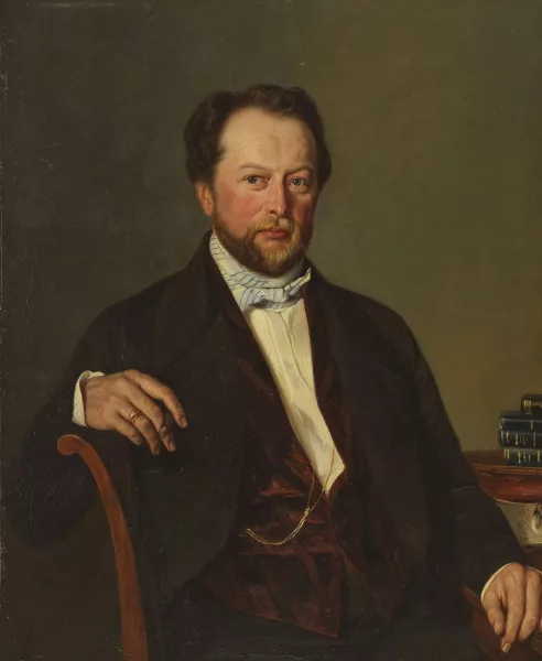 Johann Friedrich Dietler — Portrait d'homme