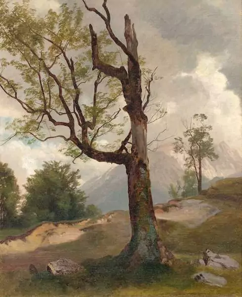 JOHANN GOTTFRIED STEFFAN — Ramsau. 1868. — Koller Auktionen