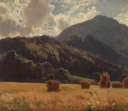 Landschaft bei Brannenburg, 1859