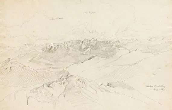 Johann Gottfried Steffan — Auf dem Wendelstein