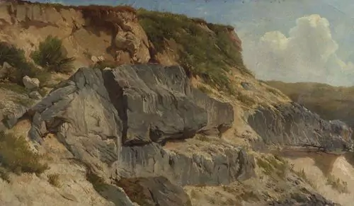 JOHANN GOTTFRIED STEFFAN — Landschaft. Feldstudie. — Koller Auktionen