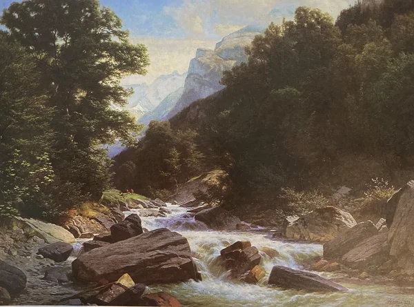 Johann Gottfried Steffan — Tschingelbach bei Elm, 1889