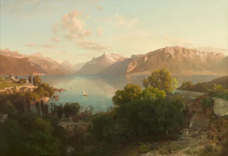 Paysage lacustre